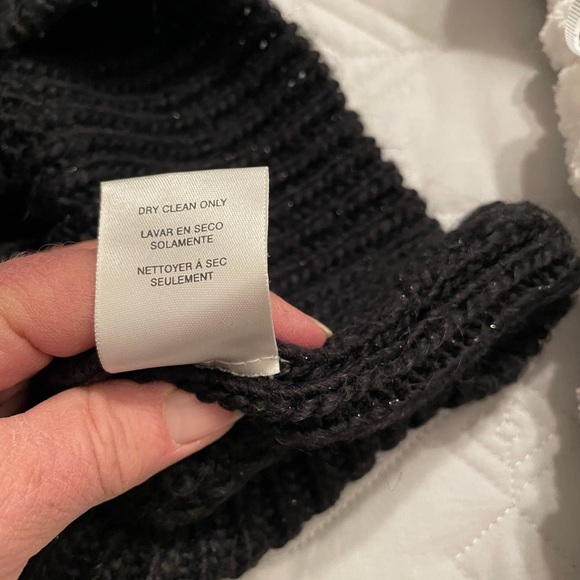 Bebe Black Long Sleeve Knit Dress - Picture 10 of 13